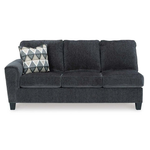 Ashley Abinger 2 Piece RFH Sectional with Chaise in Smoke | Mai Furniture