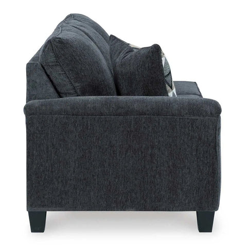 Ashley Abinger 2 Piece RFH Sectional with Chaise in Smoke | Mai Furniture