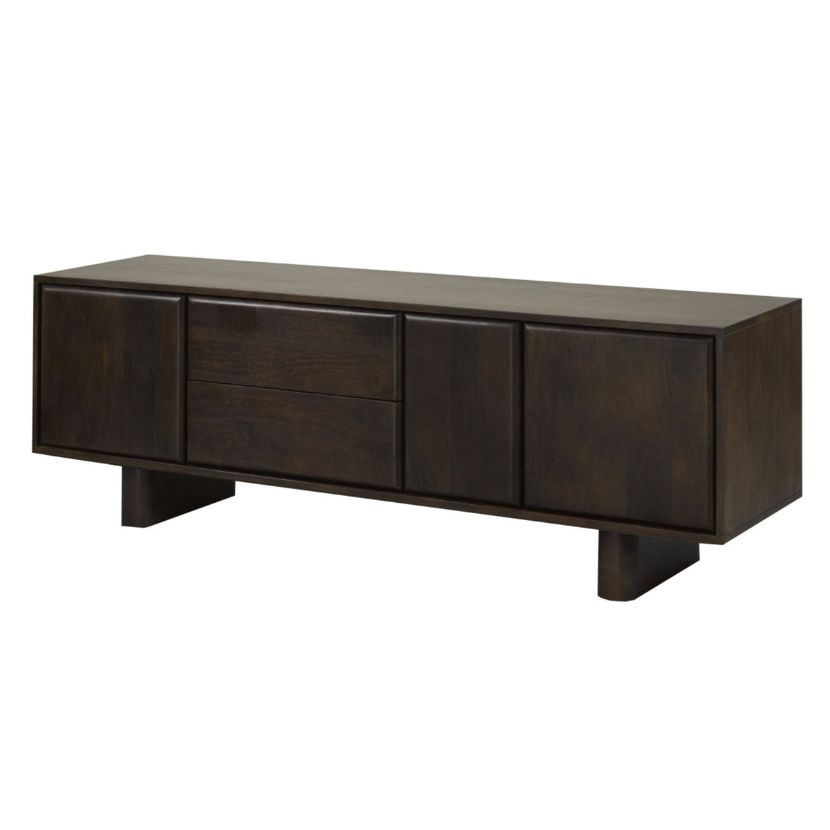 63"-TV Stand in Dark Walnut 850452