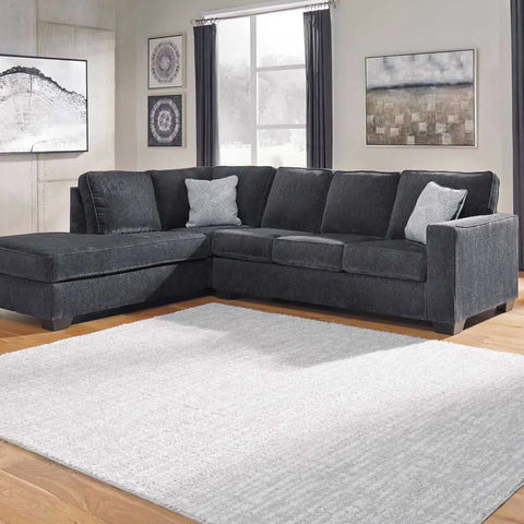 Ashley Altari 2 Piece LFH Chaise Sectional in Slate | Mai Furniture