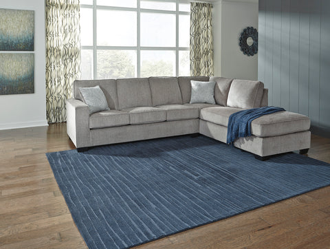 Altari Fabric 2 pc Sectional Sofa
