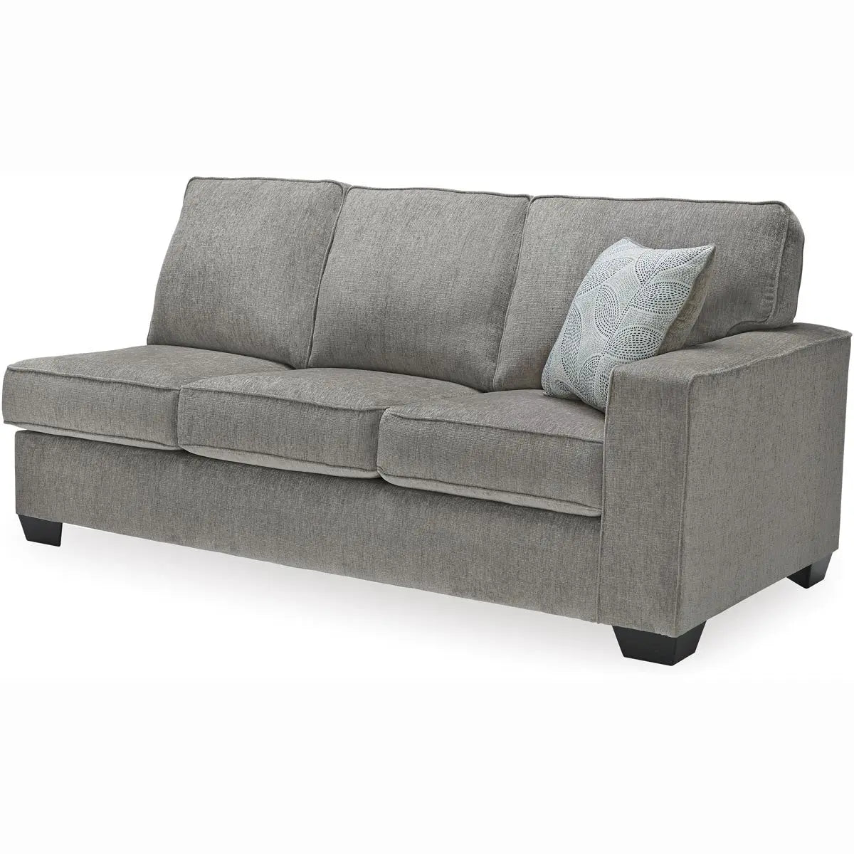 Ashley Altari 2 Piece RFH Chaise Sectional in Alloy | Mai Furniture