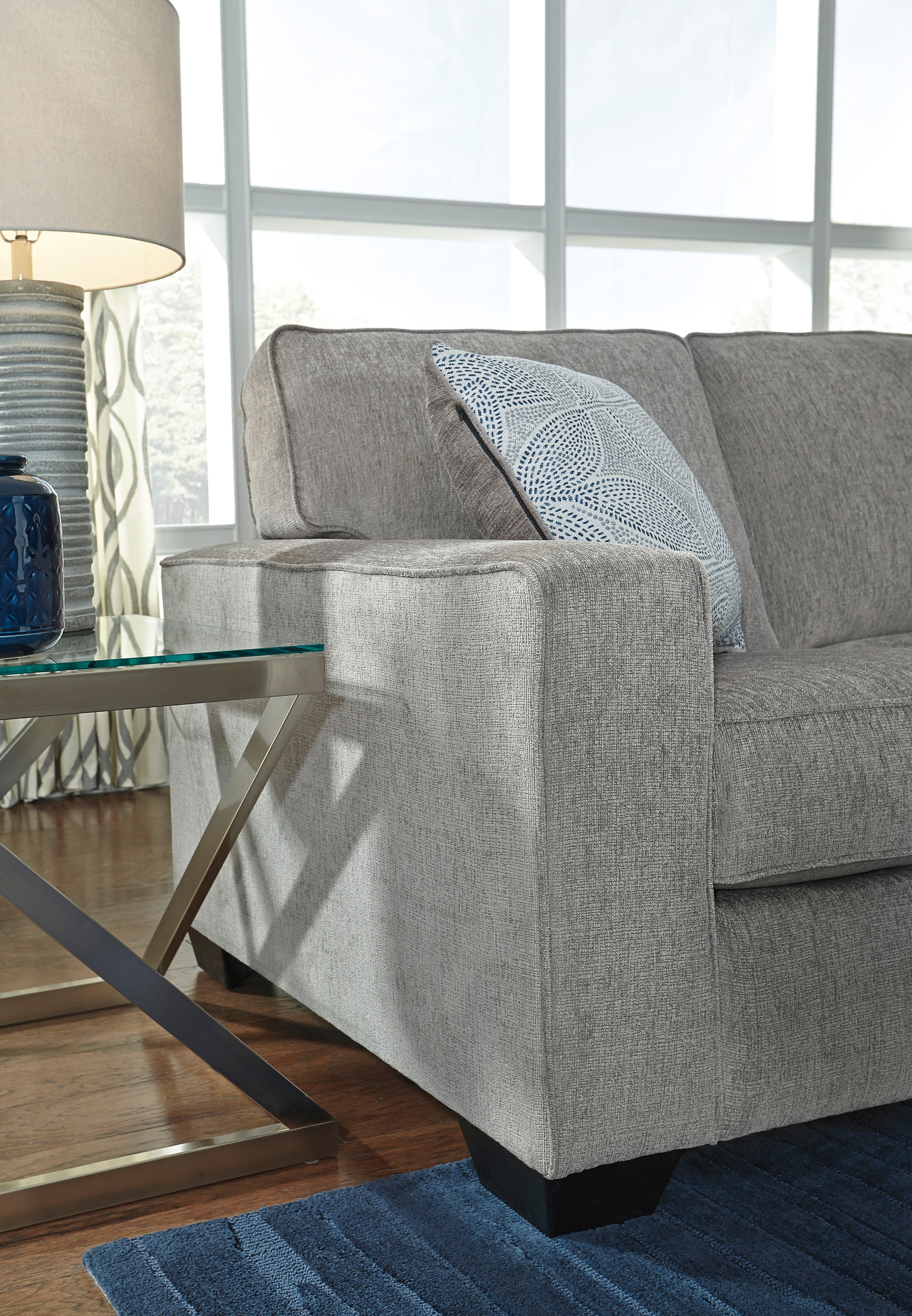 Altari Fabric 2 pc Sectional Sofa