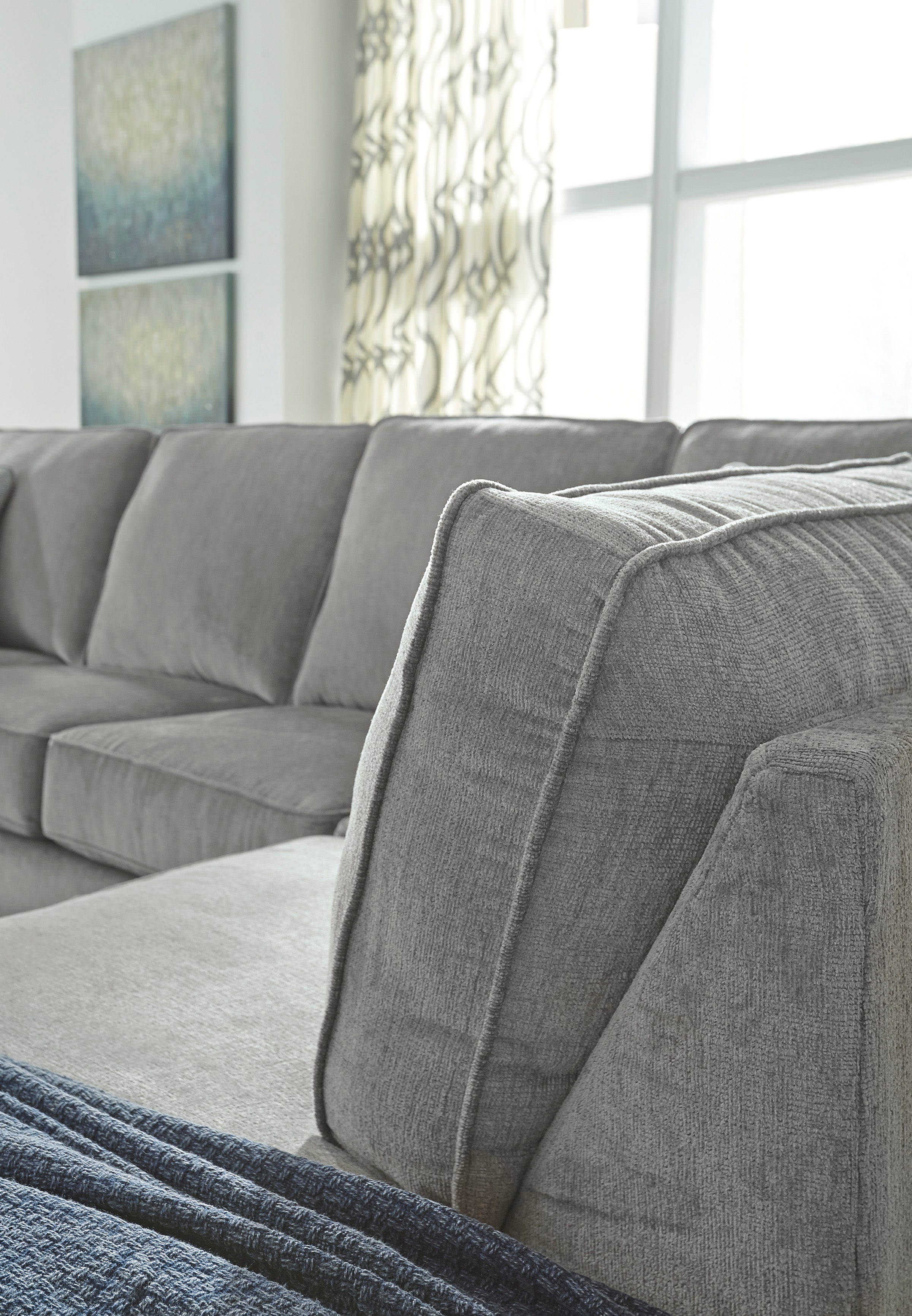 Altari Fabric 2 pc Sectional Sofa