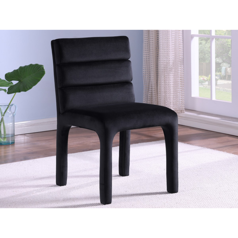 891111- Dining  Chair, Set Of 2 in Black