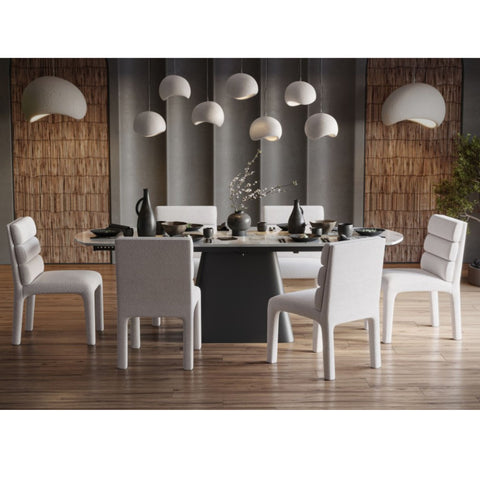 7PC Dining Set in Cream 8950135