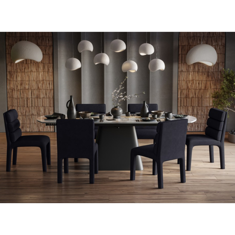7 PC Dining Set in Black 8950136