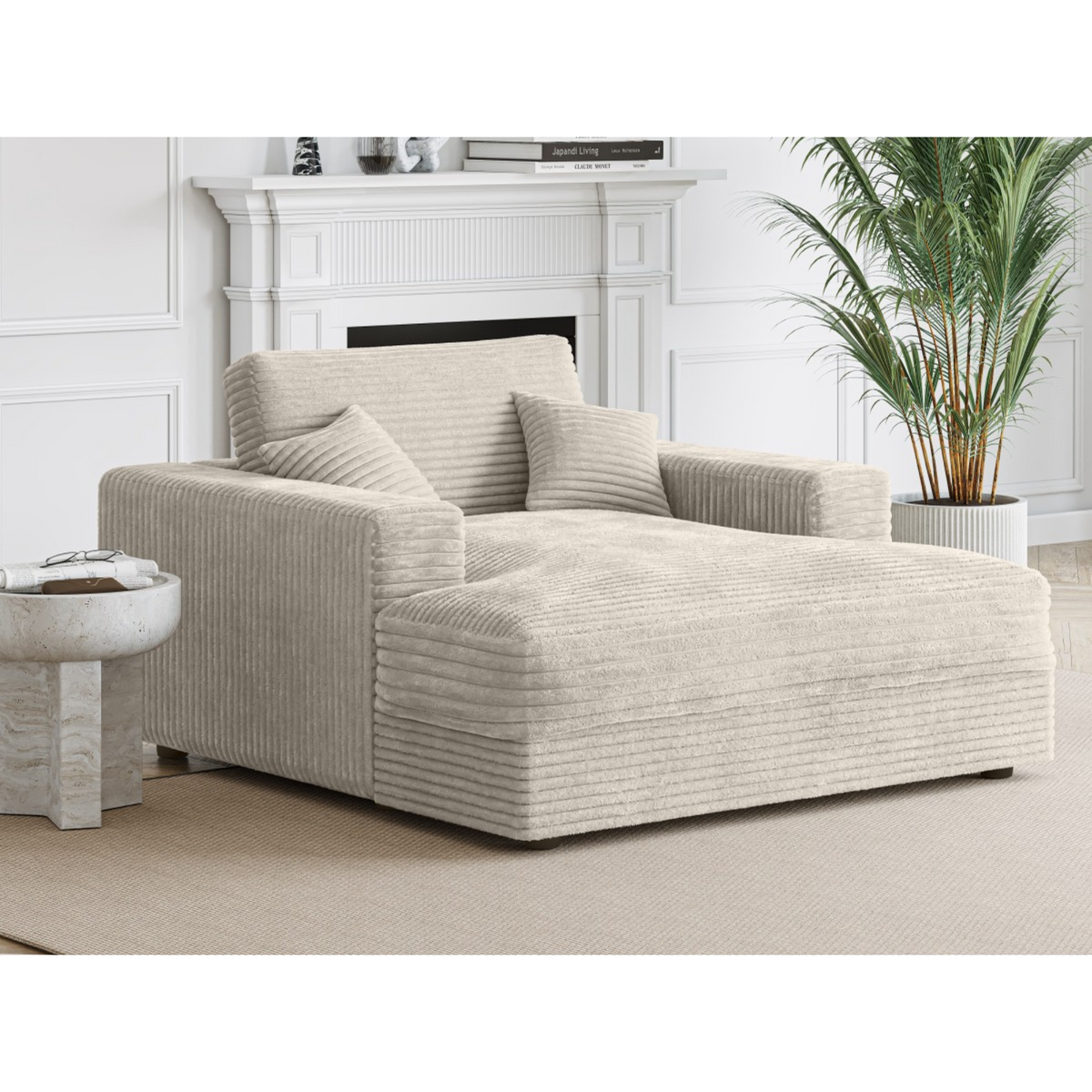 919567-Lounger in Beige