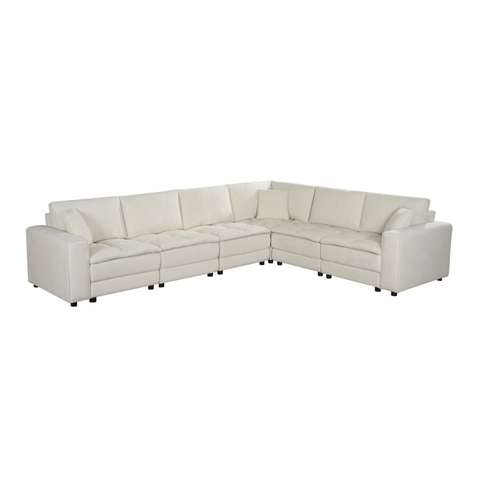 919757- Sectional in Beige