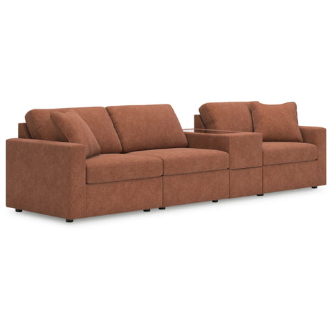 Ashley Modmax 4-Piece Sectional with Storage Console