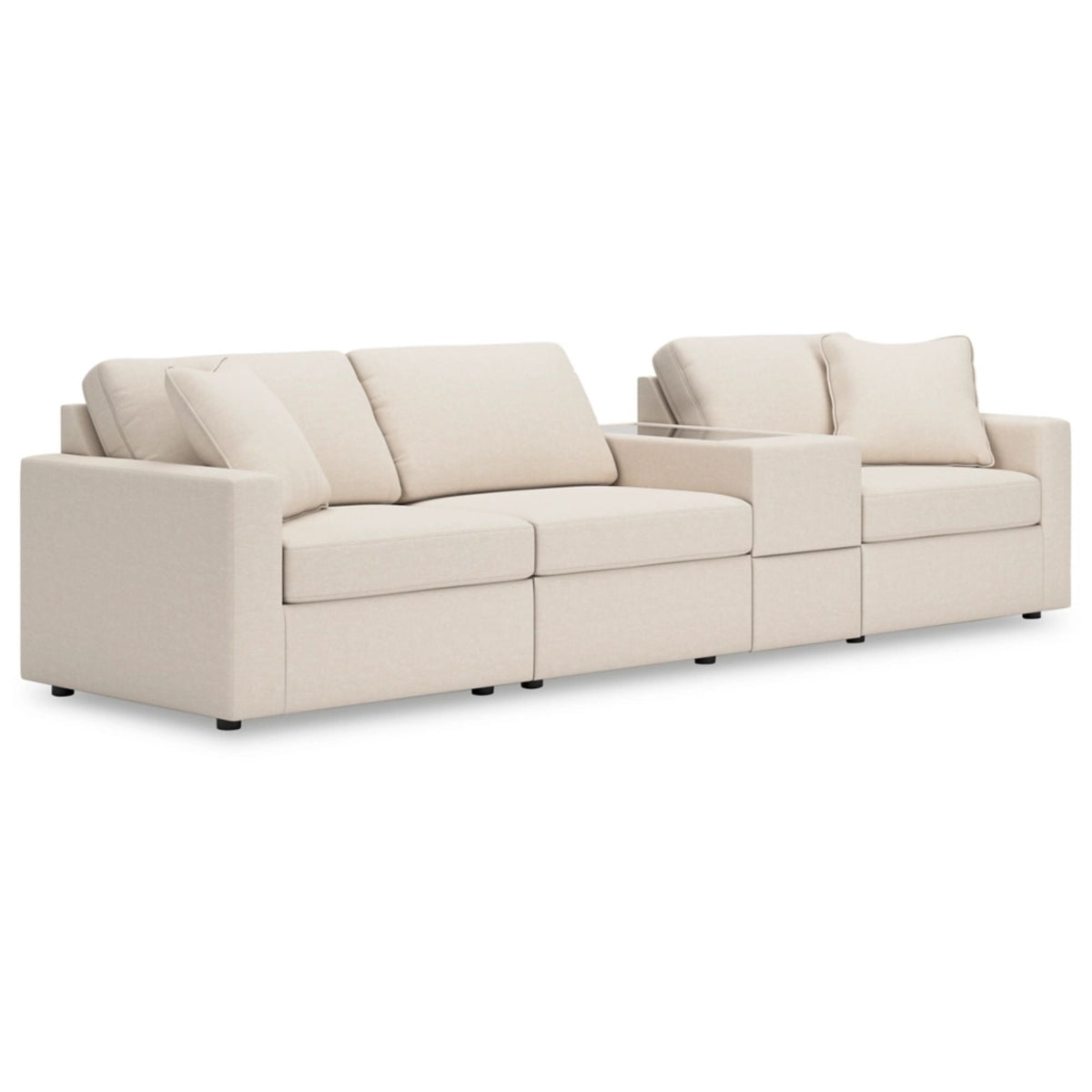 Ashley Modmax 4-Piece Sectional with Storage Console