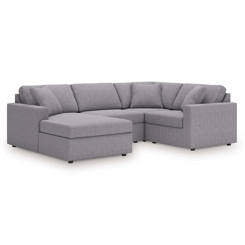 Ashley Modmax 4-Piece Sectional with Chaise