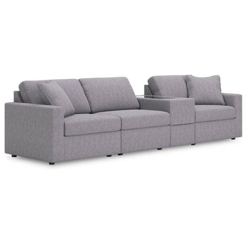 Ashley Modmax 4-Piece Sectional with Storage Console