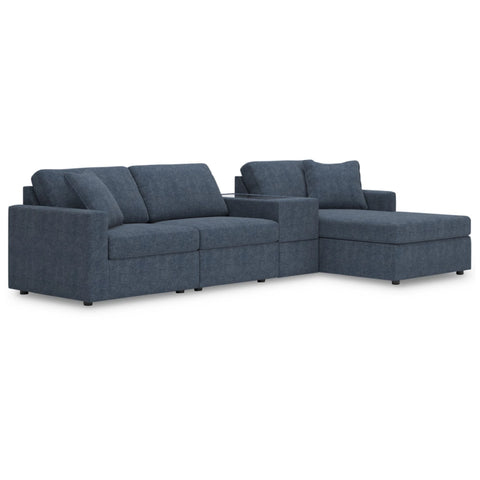 Ashley Modmax 4-Piece Sectional with Chaise and Storage Console