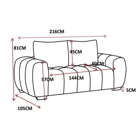 Zara Collection Sofa in Taupe 922913