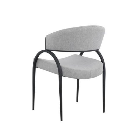 93111- Dining Chair, Set Of 2 ,in Crey /Black