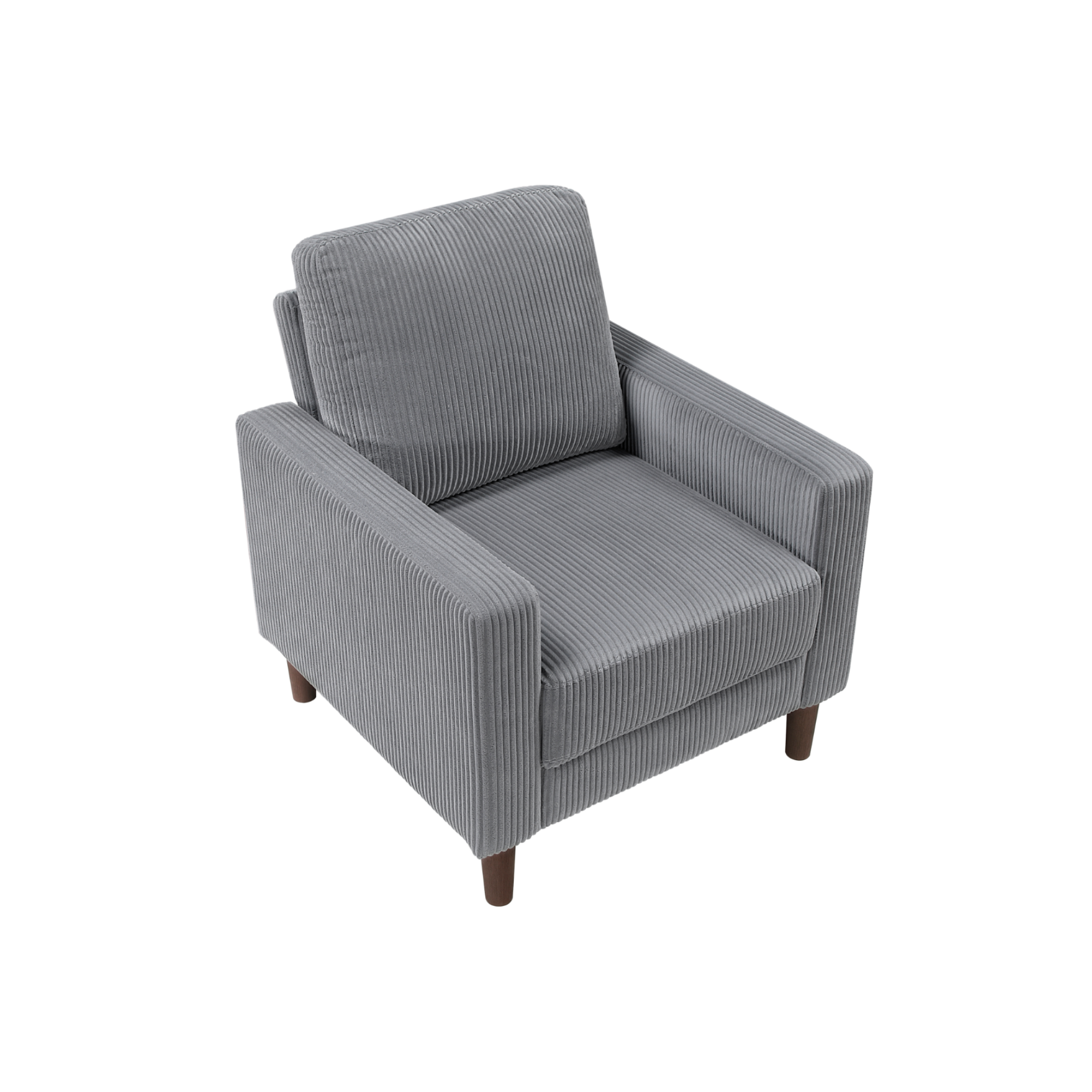 Crandall Corduroy Sofa Set 9520GRY