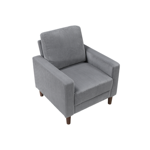 Crandall Corduroy Sofa Set 9520GRY