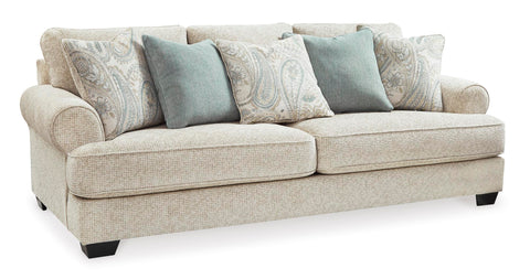 Monaghan Sofa and Loveseat Set in Sandstone