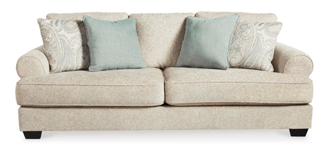 Monaghan Sofa and Loveseat Set in Sandstone