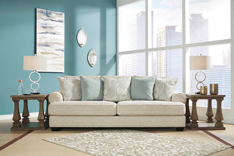 Monaghan Sofa and Loveseat Set in Sandstone