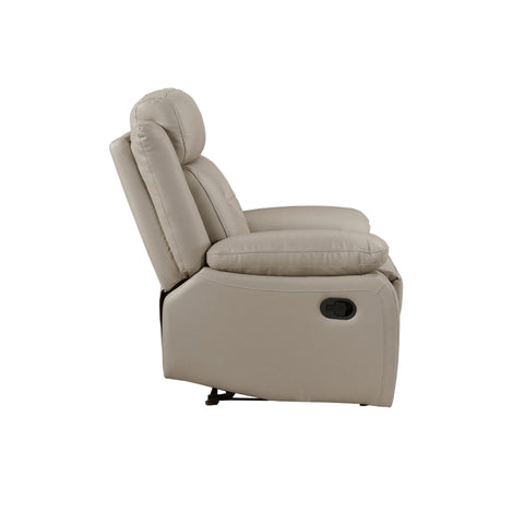 Laconia Leather Sofa and Loveseat Set in Latte 9629LTE