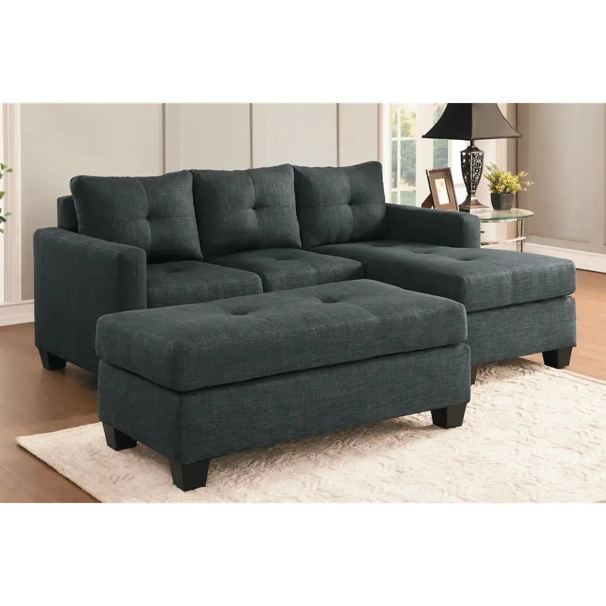 Phelps Reversible Sofa Chaise 9789DG Mazin