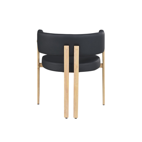 98222- Dining Chair, Set Of 2 in Balck Oak