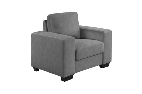 Renoux Chair Grey Chenille