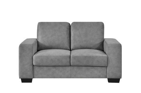Renoux Loveseat Grey Chenille