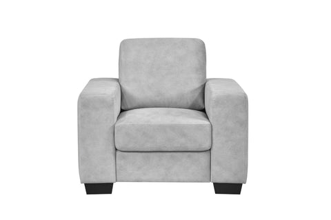 Renoux Chair Light Grey Chenille