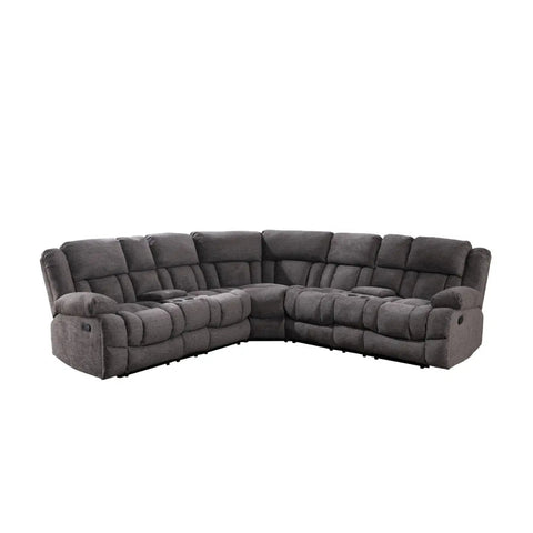 Presley Modular Reclining Sectional 99928GRYSS Mazin