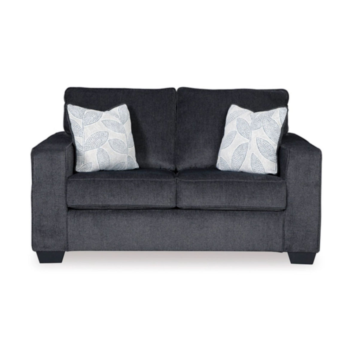 Altari Fabric Loveseat in Slate