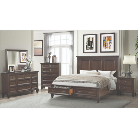 Hamilton Bedroom Set in Walnut.