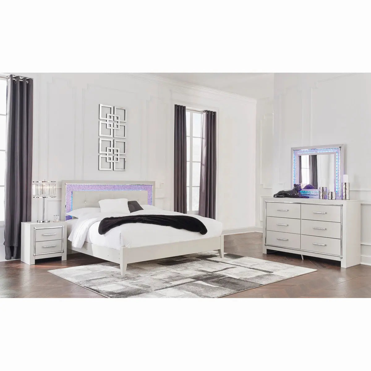Zyniden LED Bedroom Set | Signatur Design by Ashley