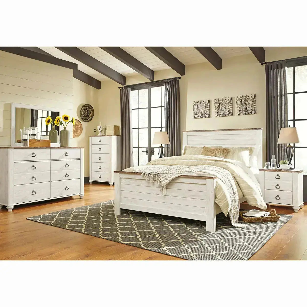 Willowton Panel Bedroom Set B267 | Signatur Design by Ashley