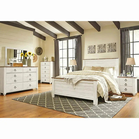 Willowton Panel Bedroom Set B267 | Signatur Design by Ashley