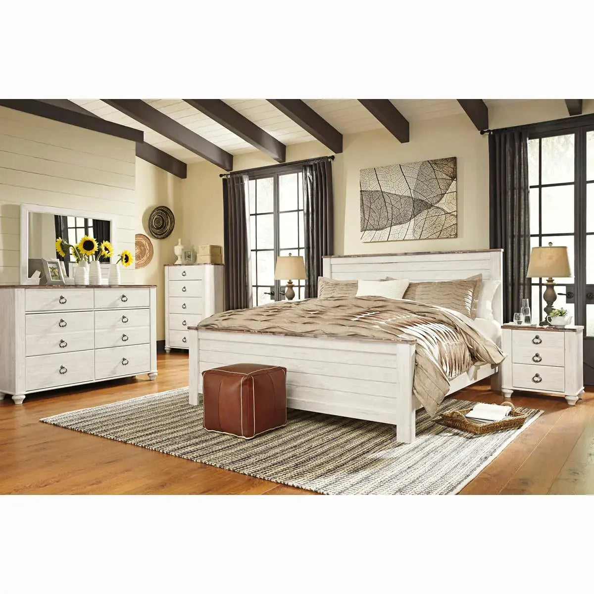 Willowton Panel Bedroom Set B267 | Signatur Design by Ashley