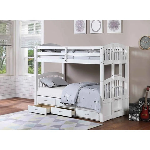 Triple Bunk Bed with Trundle B1842 International Furniture
