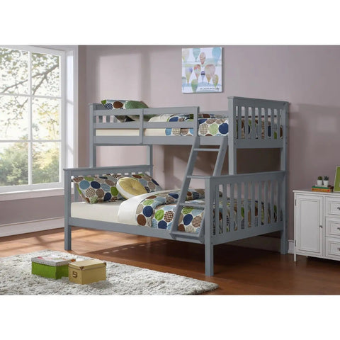 Twin Over Double Bunk Bed B102G International Furniture
