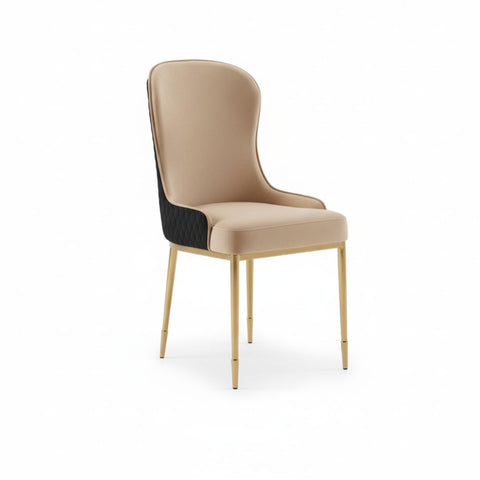 5 Pc Gold Table Dining Set D1490T