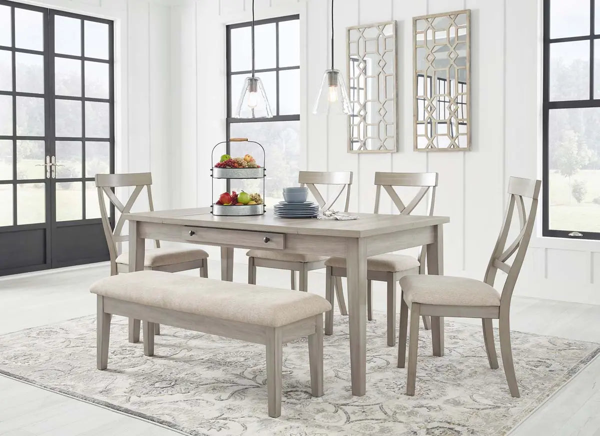  Parellen Dining Set in Grey | Signature Design by Ashley