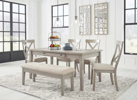  Parellen Dining Set in Grey | Signature Design by Ashley