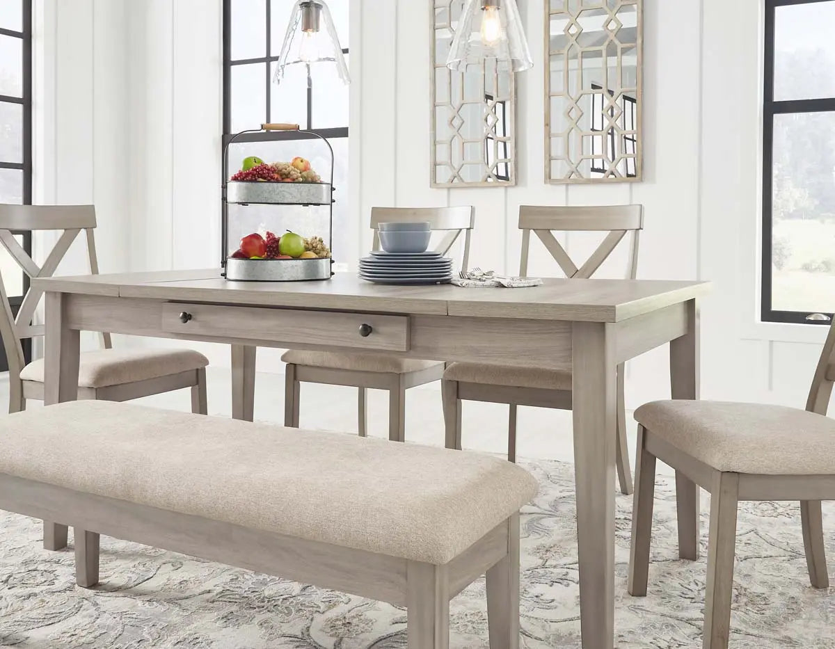  Parellen Dining Set in Grey | Signature Design by Ashley