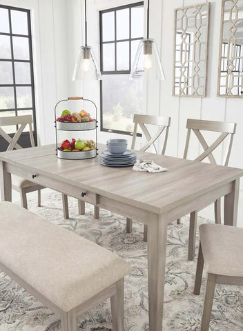  Parellen Dining Set in Grey | Signature Design by Ashley