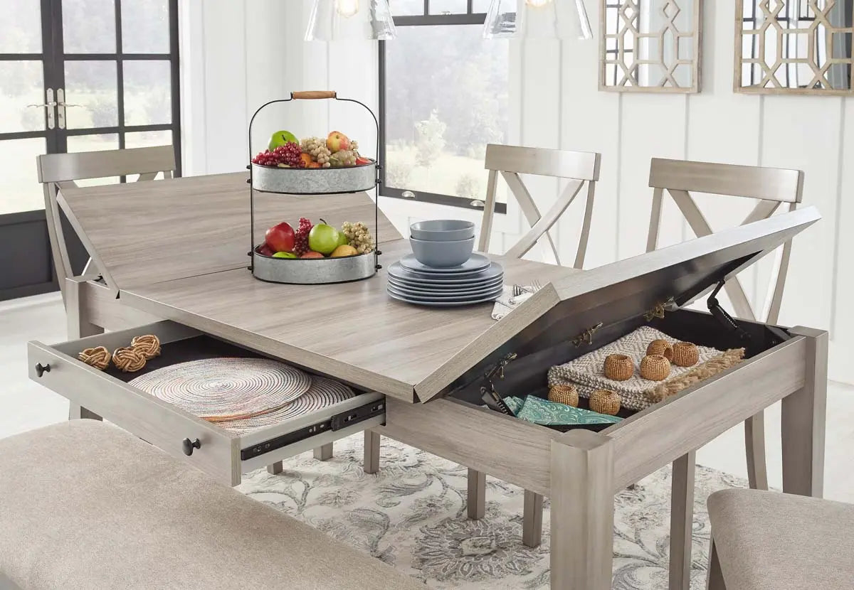  Parellen Dining Set in Grey | Signature Design by Ashley