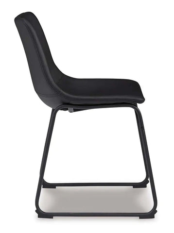  Centiar Counter Height 5Pc Dining Set in Black | Signature Design by Ashley