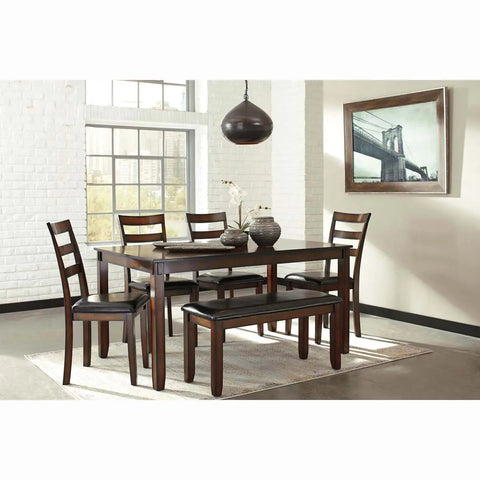  Coviar 6Pc Dining Set in Brown | Signature Design by Ashley