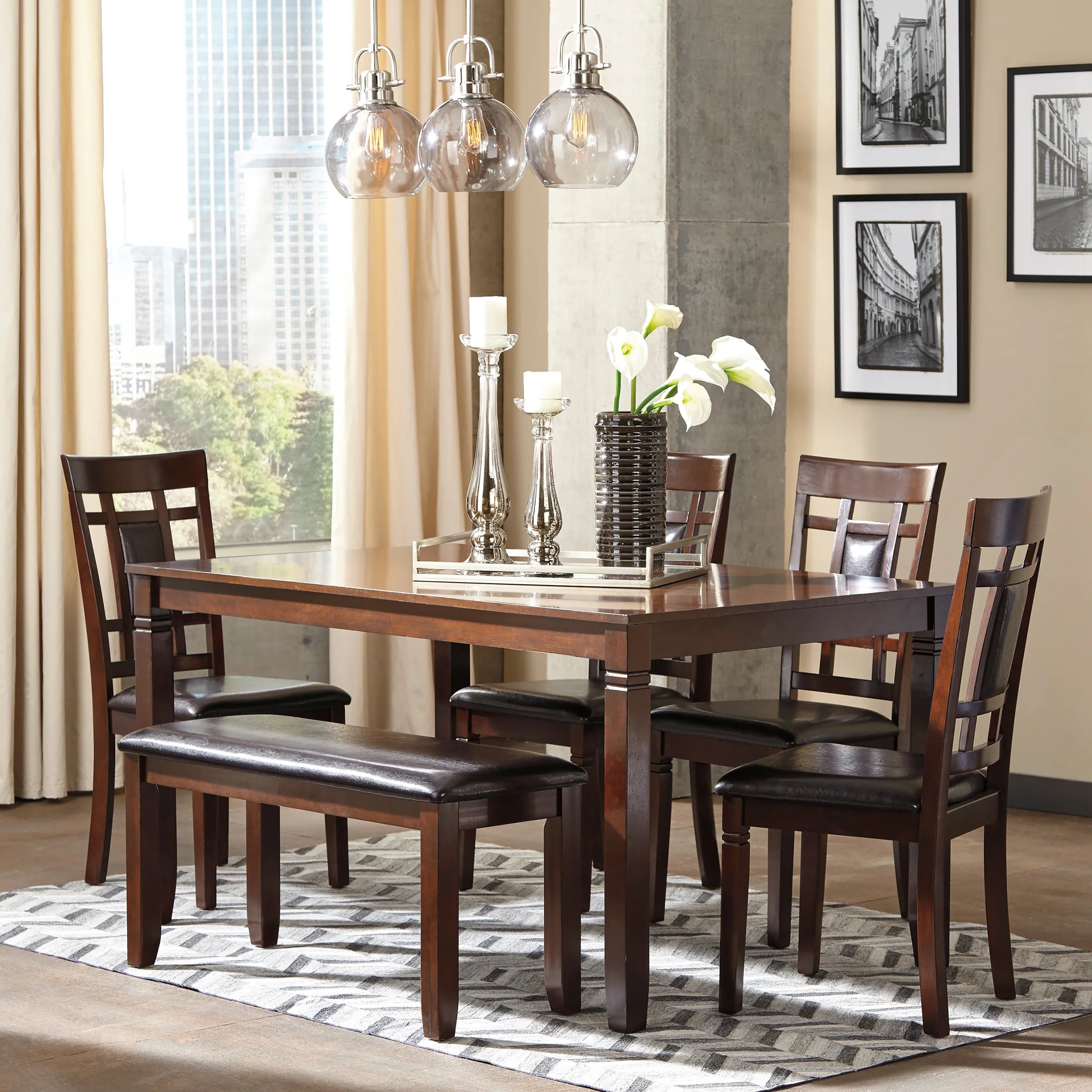 Bennox Dining Room Table Set