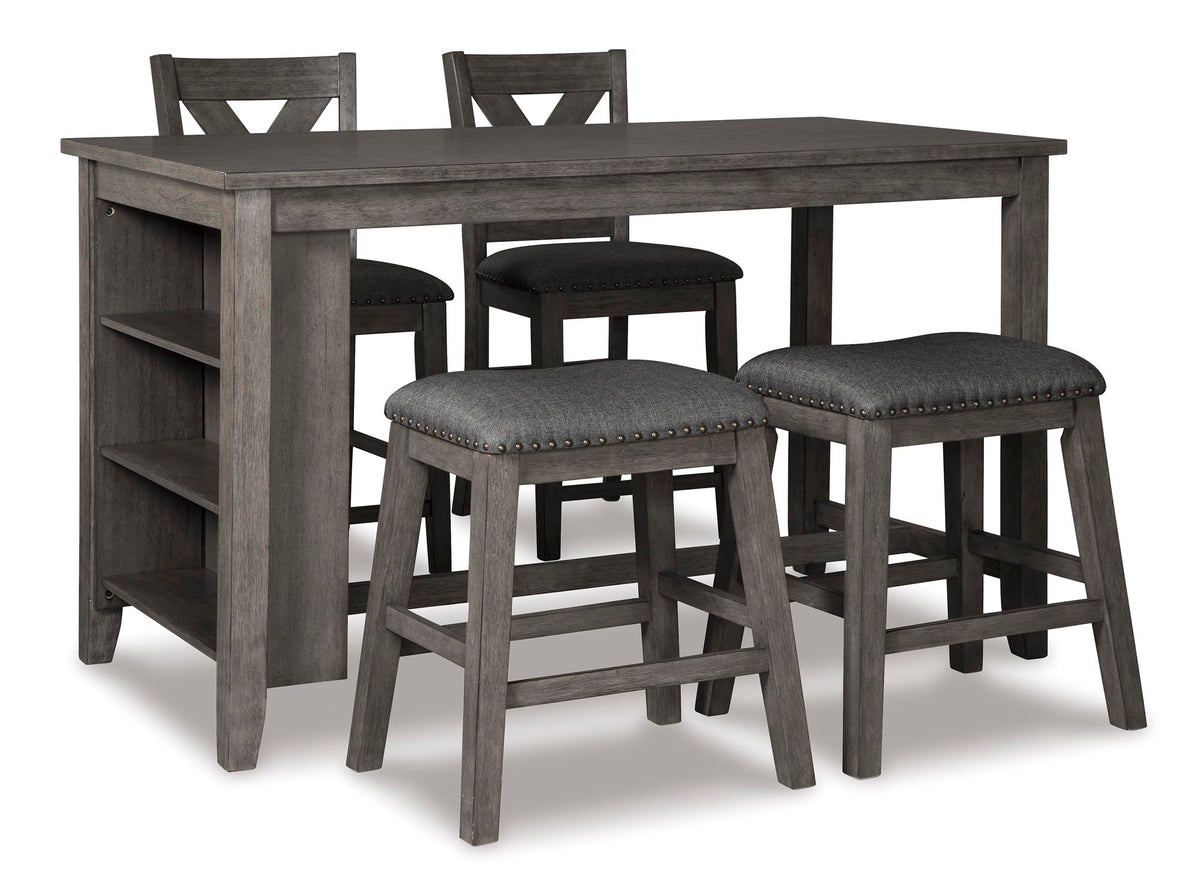 Caitbrook 5 pc Counter Height Dining Set D388